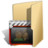 Folder movies Icon